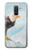 S3843 Bald Eagle On Ice Case For Samsung Galaxy A6+ (2018), J8 Plus 2018, A6 Plus 2018