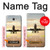 S3837 Airplane Take off Sunrise Case For Samsung Galaxy J7 Prime (SM-G610F)