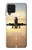 S3837 Airplane Take off Sunrise Case For Samsung Galaxy M22