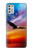 S3841 Bald Eagle Flying Colorful Sky Case For Motorola Moto G Stylus (2021)