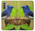 S3839 Bluebird of Happiness Blue Bird Case For Motorola Moto G51 5G