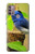 S3839 Bluebird of Happiness Blue Bird Case For Motorola Moto G30, G20, G10