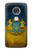 S3858 Ukraine Vintage Flag Case For Motorola Moto G7, Moto G7 Plus
