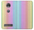 S3849 Colorful Vertical Colors Case For Motorola Moto Z2 Play, Z2 Force