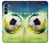 S3844 Glowing Football Soccer Ball Case For Motorola Edge S30