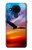 S3841 Bald Eagle Flying Colorful Sky Case For Nokia 5.4