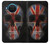 S3848 United Kingdom Flag Skull Case For Nokia X20