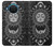 S3854 Mystical Sun Face Crescent Moon Case For Nokia X20