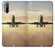 S3837 Airplane Take off Sunrise Case For Sony Xperia L4