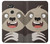 S3855 Sloth Face Cartoon Case For Sony Xperia XA2