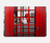 S0058 British Red Telephone Box Hard Case For MacBook Pro 14 M1,M2,M3 (2021,2023) - A2442, A2779, A2992, A2918