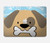 S2669 Cute Dog Paws Bones Cartoon Hard Case For MacBook Pro 14 M1,M2,M3 (2021,2023) - A2442, A2779, A2992, A2918
