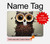 S0360 Coffee Owl Hard Case For MacBook Pro 16 M1,M2,M3,M4 (2021,2024) - A3403, A3186, A2991, A2780, A2485