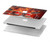 S1431 Skull Drum Fire Rock Hard Case For MacBook Pro 16 M1,M2 (2021,2023) - A2485, A2780