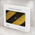 S2231 Yellow and Black Line Hazard Striped Hard Case For MacBook Pro 16 M1,M2,M3,M4 (2021,2024) - A3403, A3186, A2991, A2780, A2485