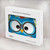 S2521 Cute Nerd Owl Cartoon Hard Case For MacBook Pro 16 M1,M2 (2021,2023) - A2485, A2780