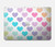 S3499 Colorful Heart Pattern Hard Case For MacBook Pro 16 M1,M2,M3,M4 (2021,2024) - A3403, A3186, A2991, A2780, A2485