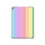 S3849 Colorful Vertical Colors Hard Case For iPad 9.7 (2017,2018), iPad 6, iPad 5