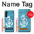 S3053 Marine Anchor Blue Case For Motorola Moto G200 5G