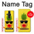 S2443 Funny Pineapple Sunglasses Kiss Case For Sony Xperia Pro-I
