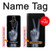 S3101 X-ray Peace Sign Fingers Case For Sony Xperia Pro-I