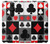 S3463 Poker Card Suit Case For Sony Xperia Pro-I