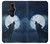 S3693 Grim White Wolf Full Moon Case For Sony Xperia Pro-I