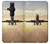 S3837 Airplane Take off Sunrise Case For Sony Xperia Pro-I