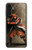 S0796 Japan Red Samurai Case For Samsung Galaxy A13 4G