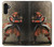 S0796 Japan Red Samurai Case For Samsung Galaxy A13 4G