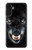 S2823 Black Wolf Blue Eyes Face Case For Samsung Galaxy A13 4G