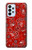S3354 Red Classic Bandana Case For Samsung Galaxy A23