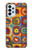 S3409 Squares Concentric Circles Case For Samsung Galaxy A23