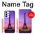 S3447 Eiffel Paris Sunset Case For Samsung Galaxy A23