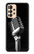 S1672 Retro Microphone Jazz Music Case For Samsung Galaxy A33 5G
