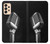 S1672 Retro Microphone Jazz Music Case For Samsung Galaxy A33 5G