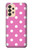 S2358 Pink Polka Dots Case For Samsung Galaxy A33 5G