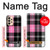 S3091 Pink Plaid Pattern Case For Samsung Galaxy A33 5G