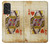 S2833 Poker Card Queen Hearts Case For Samsung Galaxy A53 5G
