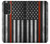 S3472 Firefighter Thin Red Line Flag Case For Samsung Galaxy A53 5G