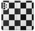 S2492 Black and White Check Case For Samsung Galaxy A73 5G