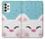 S3542 Cute Cat Cartoon Case For Samsung Galaxy A73 5G