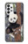 S3793 Cute Baby Panda Snow Painting Case For Samsung Galaxy A73 5G