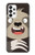 S3855 Sloth Face Cartoon Case For Samsung Galaxy A73 5G