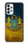 S3858 Ukraine Vintage Flag Case For Samsung Galaxy A73 5G