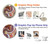 S3034 Colored Marble Texture Printed Case For Motorola Edge 30 Pro