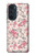S3095 Vintage Rose Pattern Case For Motorola Edge 30 Pro