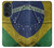 S3297 Brazil Flag Vintage Football Graphic Case For Motorola Edge 30 Pro