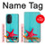 S3428 Aqua Wood Starfish Shell Case For Motorola Edge 30 Pro