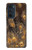 S3691 Gold Peacock Feather Case For Motorola Edge 30 Pro